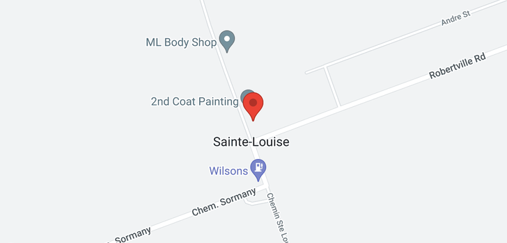 map of 2030 Sainte Louise